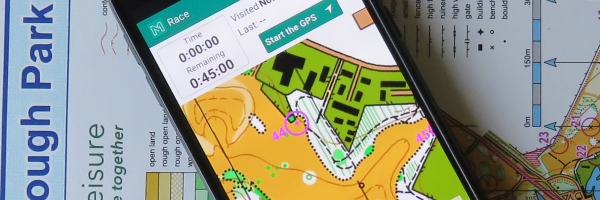 Maprun smartphone app